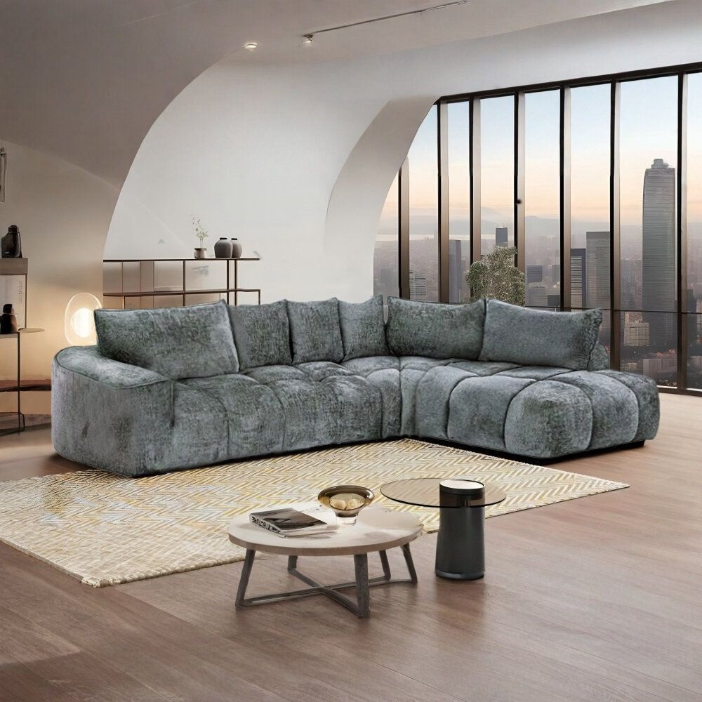 Lusso Sectionale Modular Couch – Premium L-Shape Sofa for Modern Living Rooms - Image 2